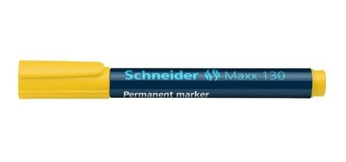 Marcador Permanente Amarillo | Trazo Grueso | Schneider | Ma