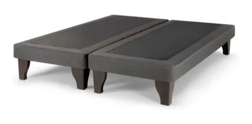 Base De Cama Europea Superking Dividida + Respaldo Capitone