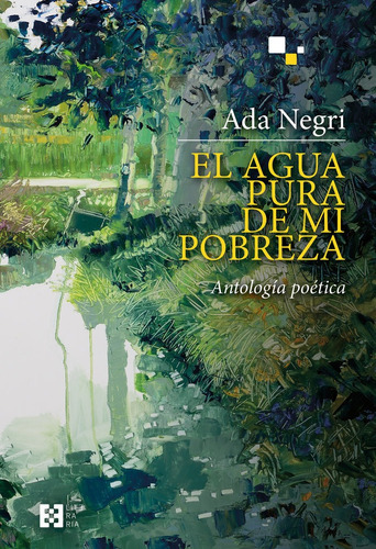 El Agua Pura De Mi Pobreza, De Negri, Ada. Editorial Encuentro, Tapa Blanda En Español