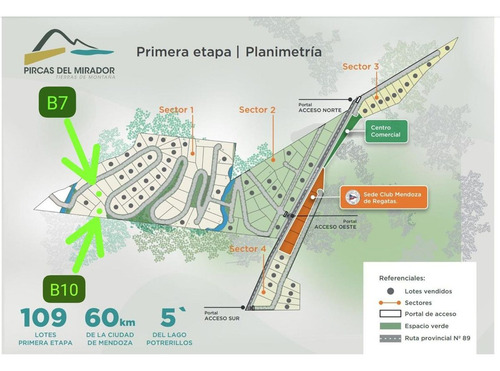 Lote En Venta En Pircas Del Mirador, Potrerillos.
