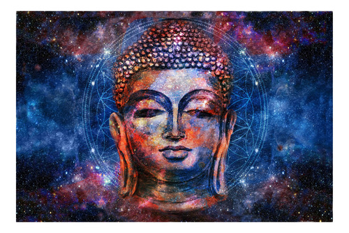Cuadro Decorativo Buda N. 1 Colores Negro