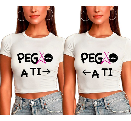 Playeras De Camilo Pegao (2 Crop Tops)