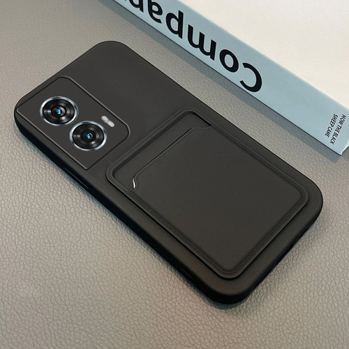 Funda For Moto Edge 50 Fusion Paquete De Tarjeta De Lujo +