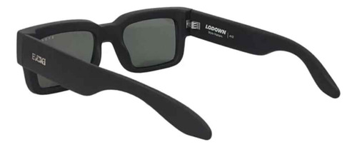 Óculos De Sol Evoke Lodown A12 Matte Black Fosco Lente Cinza