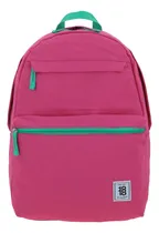 Comprar Mochila Chenson Original Grande Juvenil Escolar Secundaria Preparatoria Universidad 1818 Rosa Con Tonos Verdes  Lisa Adolescente Unisex Mujer Bonita