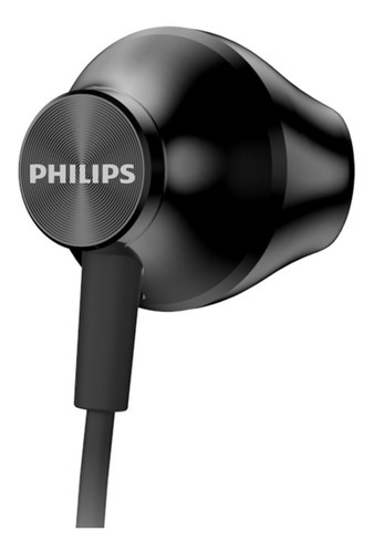 Imagen 3 de 3 de Audifonos Alambricos Philips Taue100bk/00 Color Negro