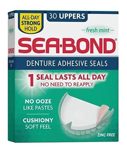 Adesivo Prótese Dentária Sea Bond Superior Fresh Mint 30und