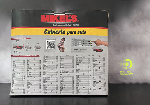 Funda Auto Impermeable Cubre Lluvia Sol Grande