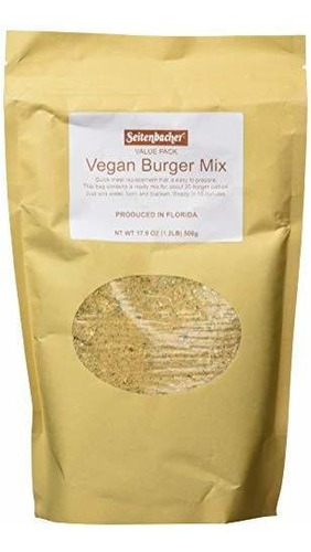 Mezclas De Pan - Seitenbacher Vegan Burger Mix, 17.90 Ounce