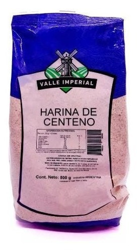 Harina De Centeno - Valle Imperial - 500 Grs.