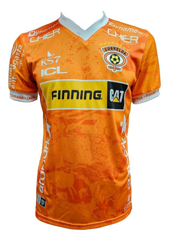 Imagen 1 de 8 de Camiseta Cobreloa 2023 Ks7 Titular Naranja Original