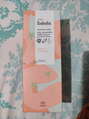 Crema Tododia Durazno Y Flor De Pera 200ml