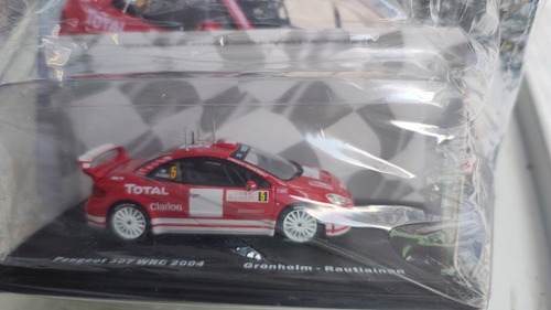 Colección Oficial Wrc 65 Peugeot 307 2004 Grönholm Rojo