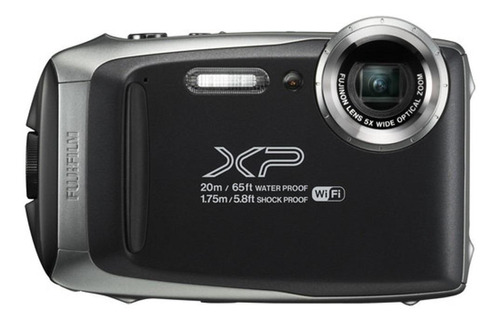  Fujifilm FinePix XP130 compacta color  dark silver