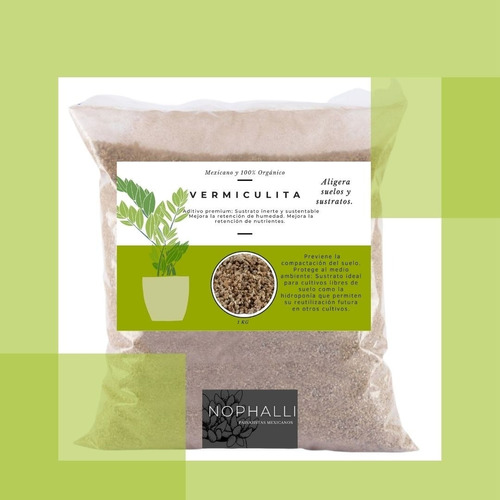 Vermiculita Sustrato Para Plantas 100% Orgánico