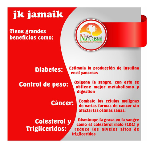 Jk Jamaik 27 Lts Flor De Jamaica Y Semilla Pulverizadas