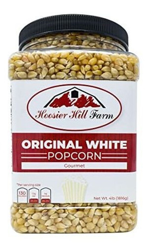 Hoosier Hill Farm Blanca Original, Palomitas Amantes Jar, 4 