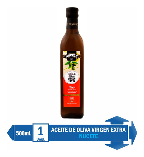 Aceite De Oliva Extra Virgen Nucete Bot. X 500 Ml