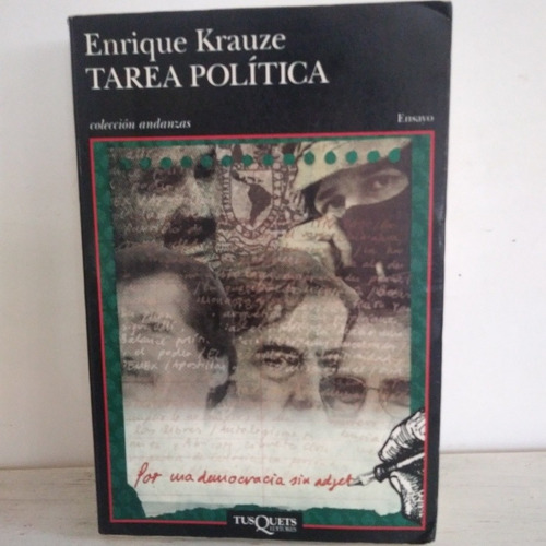  Libro Tarea Politica Enrique Krauze Tusquets (Reacondicionado)