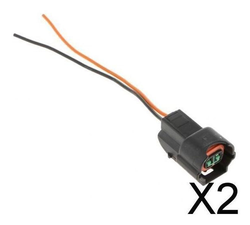 2x1 Piezas Conector De Inyector De Enchufe Arnés De Cables