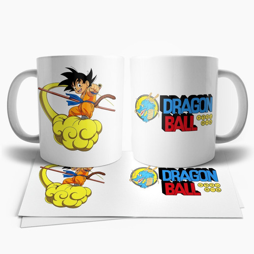 Dragon Ball Nube Voladora Goku Taza Tu Propio Estilo