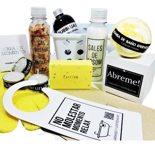 Kit Completo,productos Spa,relax Aroma Unisex Regalo Orig  