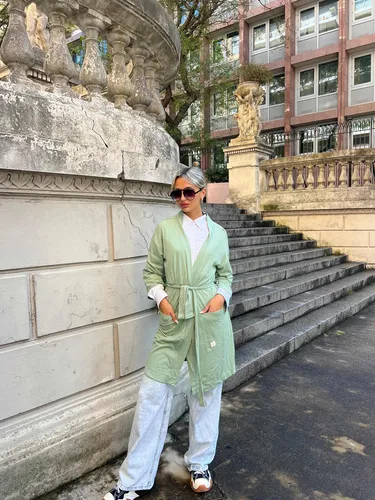 Portsaid - Saco Kimono Largo Portsaid - Completa Tu Outfits