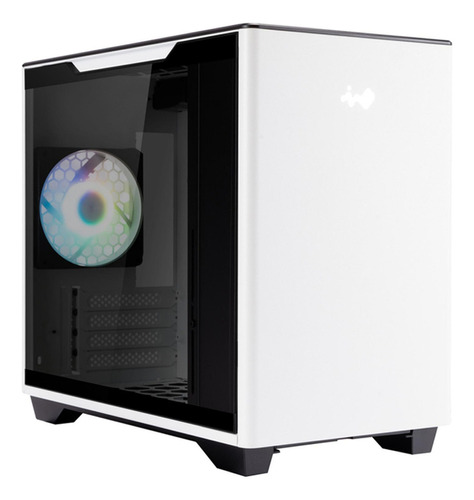 Gabinete In Win A3 Micro Atx 1 Fan Cristal Templado Blanco