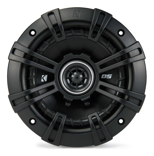 Alto-falantes Kicker de 5,25 polegadas 43dsc504 Dsc504 Dsc50 Ds Series 200w Max 50w Rms 2 vias, preto, cor preta, 2