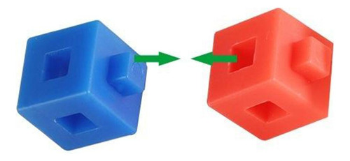 Cubos De Enlace De Matemáticas Entrelazados Juguetes De