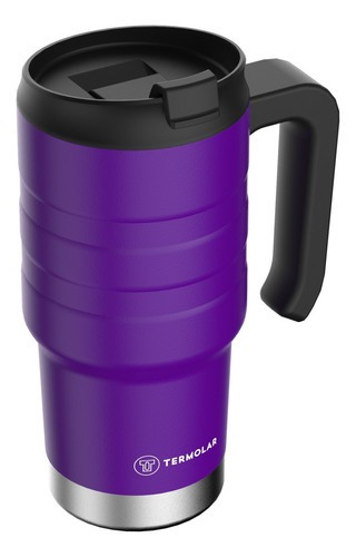 Copo Térmico Moove 590ml Café Chá Cerveja Roxo Termolar Cor Violeta Liso