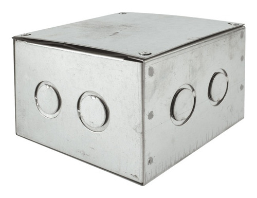  Caja Metálica Pregalvanizada De Registro 150x150x100mm