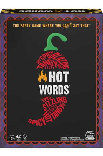 Hot Words Juego De Mesa Para Fiesta En Inglés