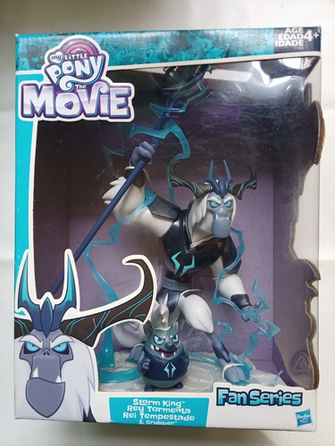 2017 Hasbro My Little Pony Fan Series Storm King Fig 30 Cms