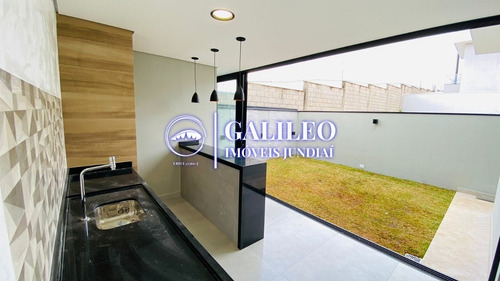 Imagem 7 de 30 de Excelente Casa Nova De Alto Padrão No Condomínio Reserva Da Mata | Bairro Corrupira | Jundiaí | São Paulo - Ca01146 - 71169094