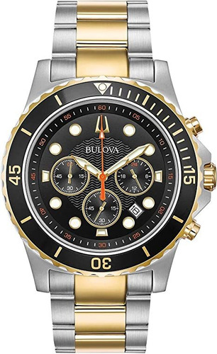 Bulova Clásico Cronógrafo De Acero Inoxidable Para Hombre