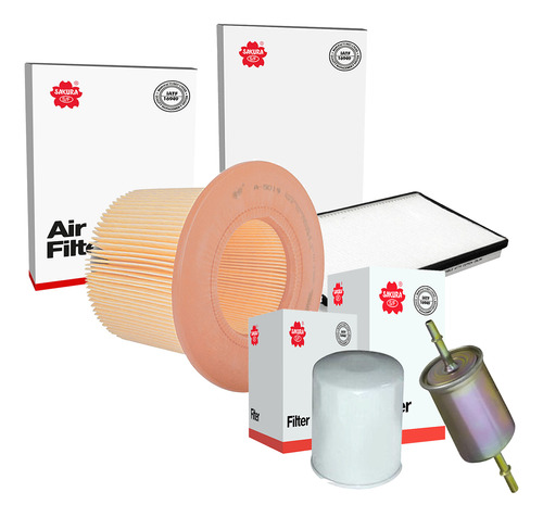 Kit Filtro Aceite Aire Gasolina Cabina F-150 5.4 1999 A 2003