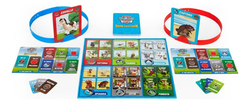 Juego Spin Master Hedbanz Paw Patrol Junior 24 Tarjetas +5