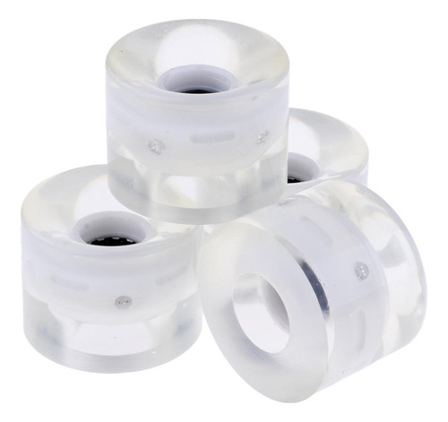 4 Luces For Longboard Na 78a De 60 Mm