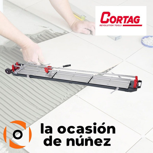 Imagen 5 de 8 de Cortadora Ceramica Porcelanato Herramienta Manual Mega 180cm
