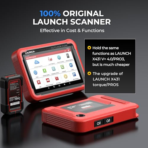 Launch X431 Pros V+ 5.0 Escáner Bidireccional Con Conector