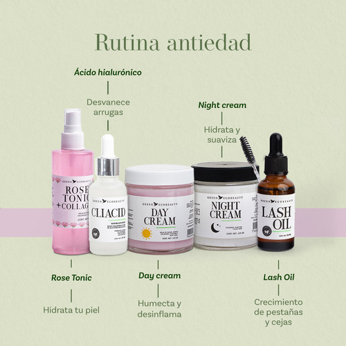 Tónico Facial De Agua De Rosas Con Colágeno - Rose Tonic Tipo de piel Normal