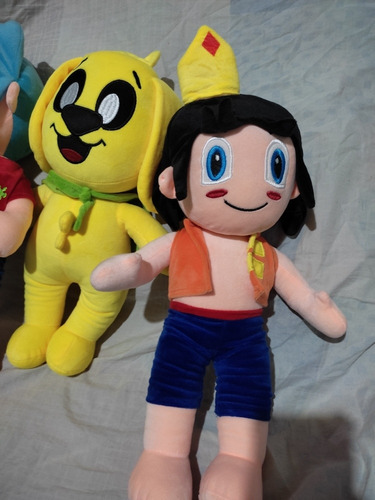 Imagen 3 de 5 de Peluche Mikecrack Trollino Timba Los Compas Diamantito