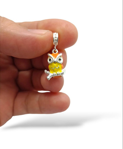 Dije Buho De La Suerte Plata 925 Joya Para Hombre Y Mujer Color Plateado