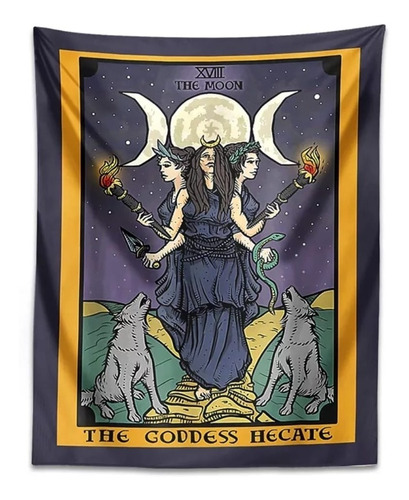 Tapiz Decorativo Hecate Brujas 73 X 95 Cm