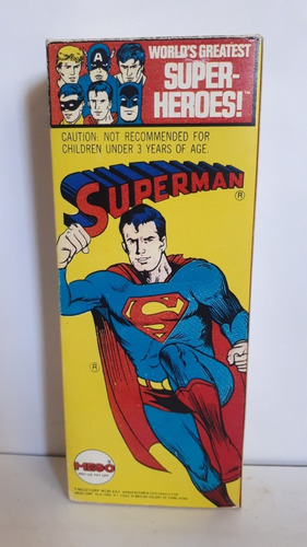 Superman Mego Vintage Del Año 1972 En Caja Excelente Estado (Usado)
