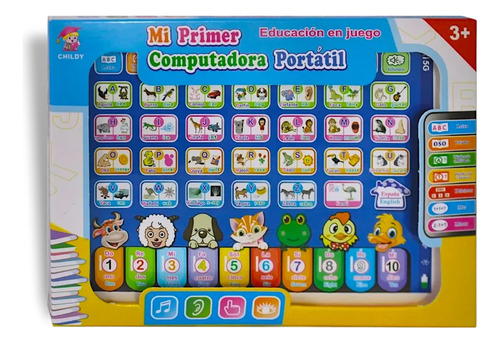 Cyc Tablet Juguete Didáctica Aprendizaje Español Juguete Rosa