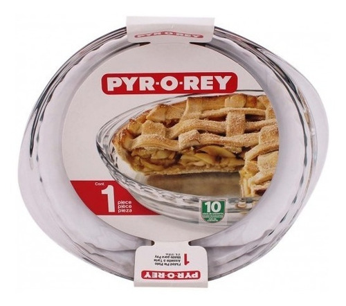Imagen 2 de 4 de Molde Refractario Vidrio Templado 1.7lt Pyr-o-rey 2pzs