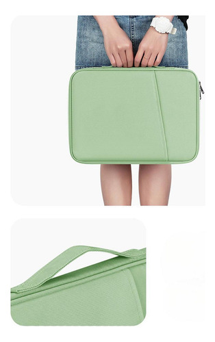 Bolsa Para Tableta, Estuche De Transporte, 13 Pulgadas Verde