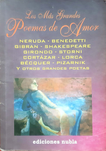 Los Más Grandes Poemas De Amor Neruda Nubla Usado #